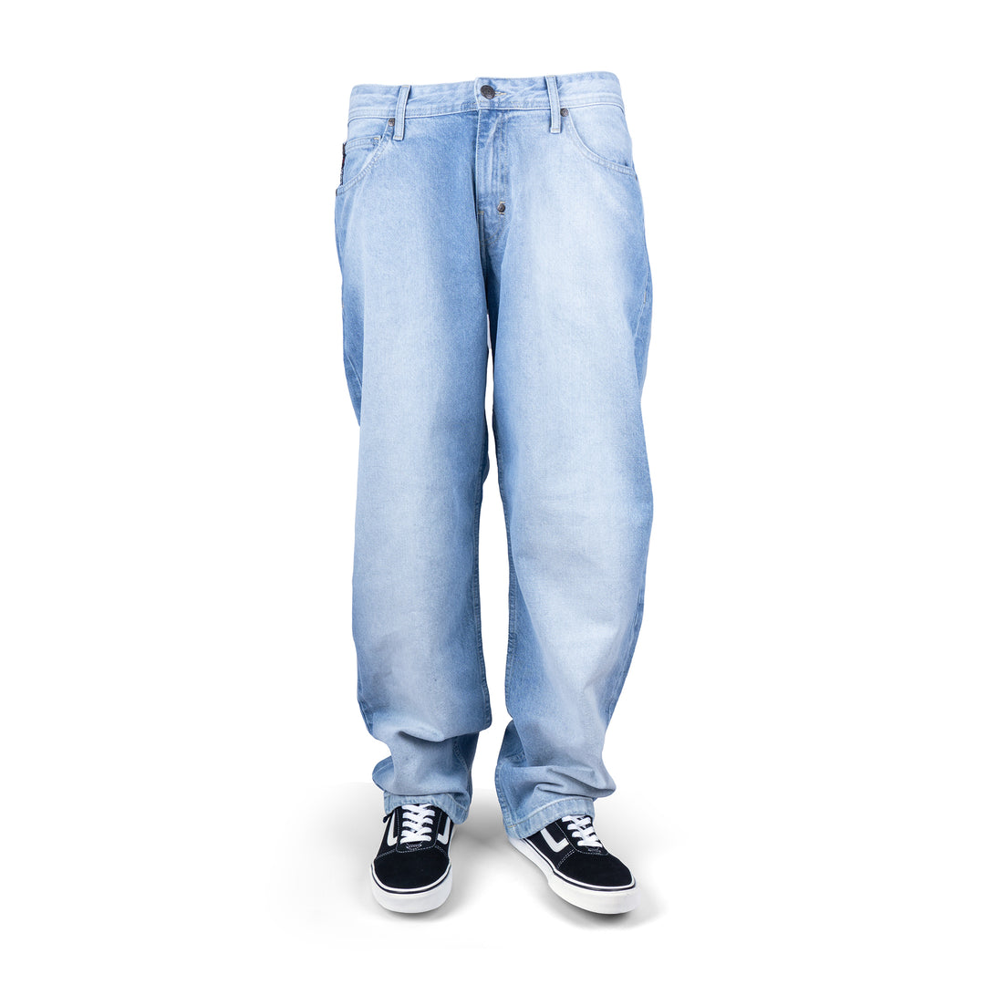 Tribal Barbed Wire Baggy pant white wash