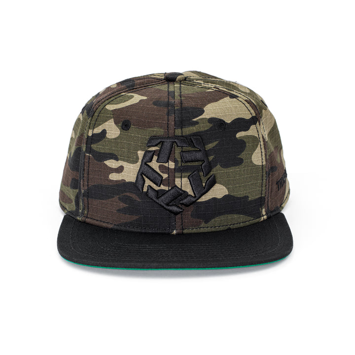 T-Star Snapback mimetico/nero