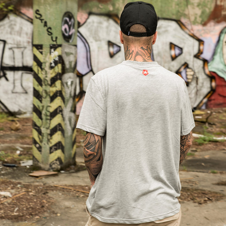 Tribal Trilon T-Shirt heather grey