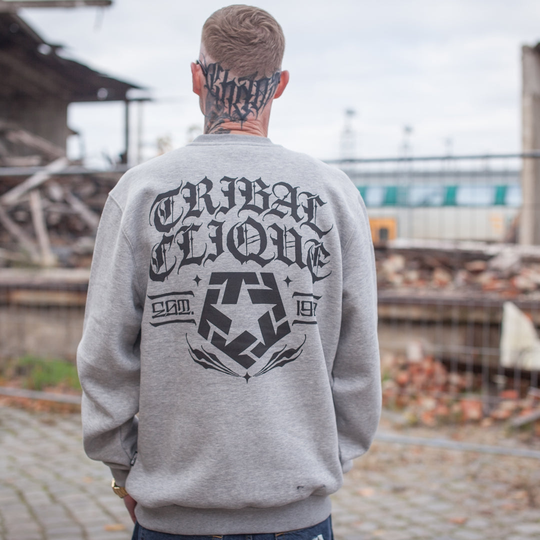 BLoved Worldwide Crewneck heather grey