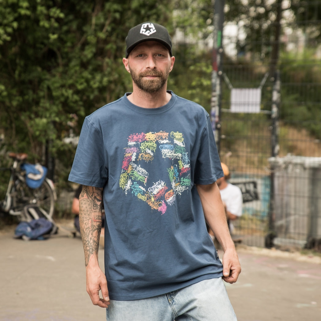 Tribal Tag T-Star Shirt midnight blue