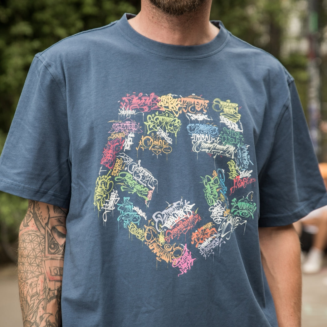 Tribal Tag T-Star Shirt midnight blue