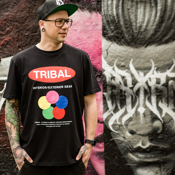 Camiseta Tribal Trilon negro