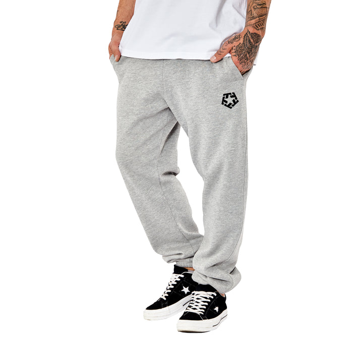 Pantalón deportivo Tribal T-Star gris jaspeado