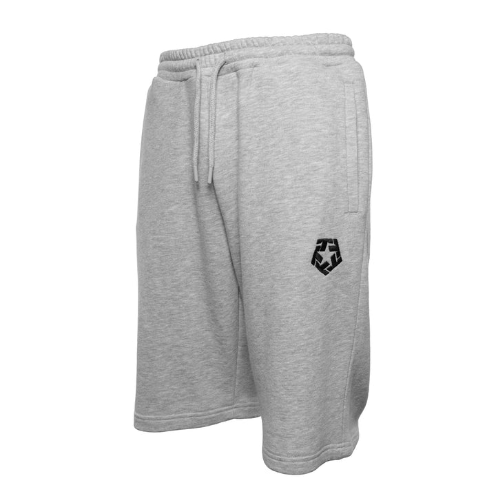 Tribal T-Star sweat short heather grey