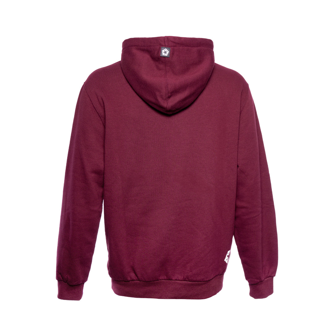 Flares Clique Hoodie morocco maroon