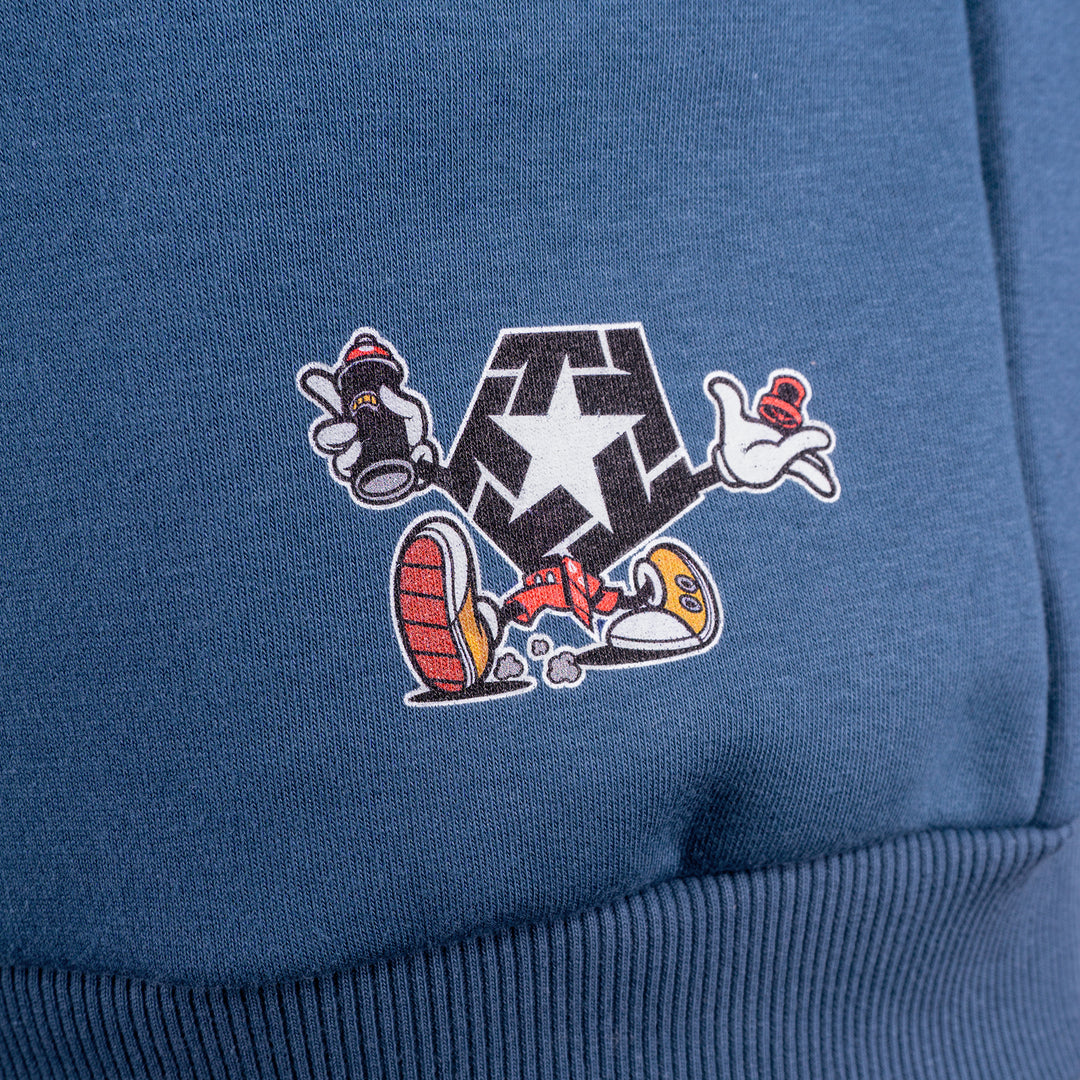 Origi Cartoon Hoodie midnight blue