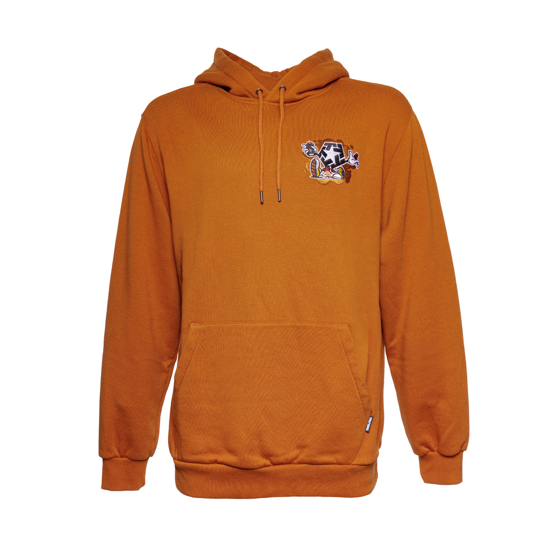 Tribal Mini Cartoon Hoodie rust