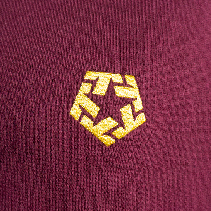 Tribal Maxx'89 hoodie morocco maroon