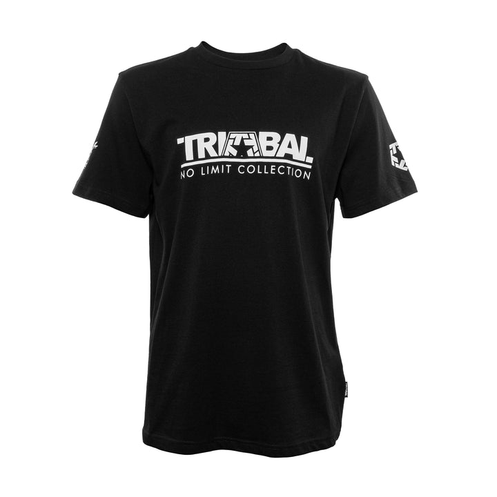 Camiseta de colaboración Tribal x No Limit Solution negro