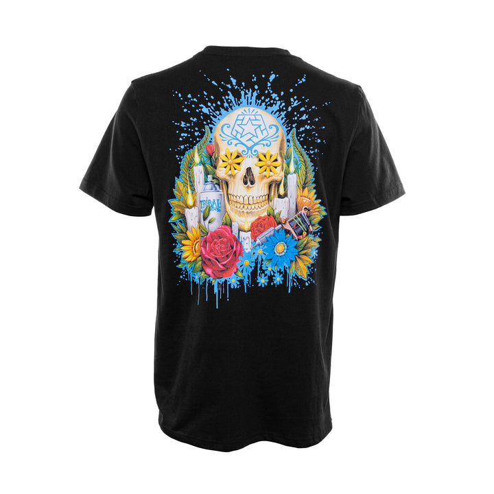 T-shirt tribale Garcia Altar nera