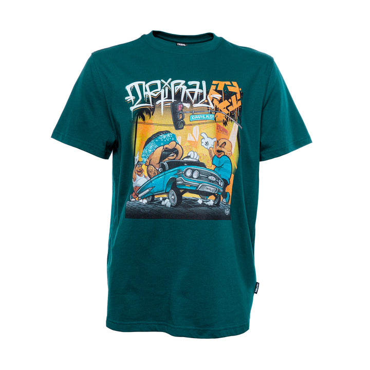 Origi Sao Paulo T-Shirt / dark teal