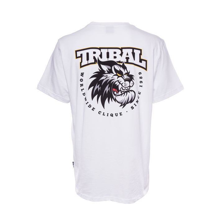 Tribal Fisek Tiger T-Shirt white