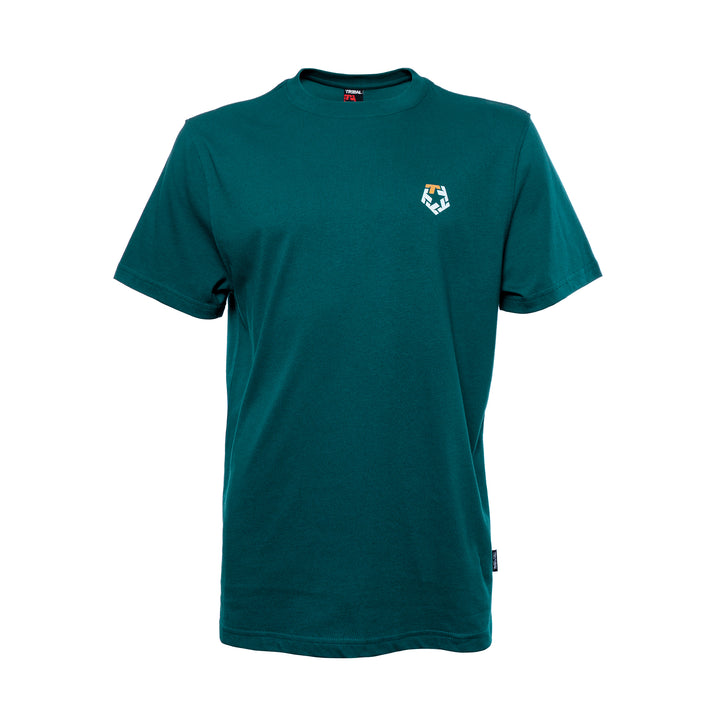 T-shirt Origi Spider / verde acqua scuro
