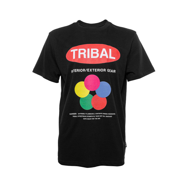 T-shirt tribale Trilon nera