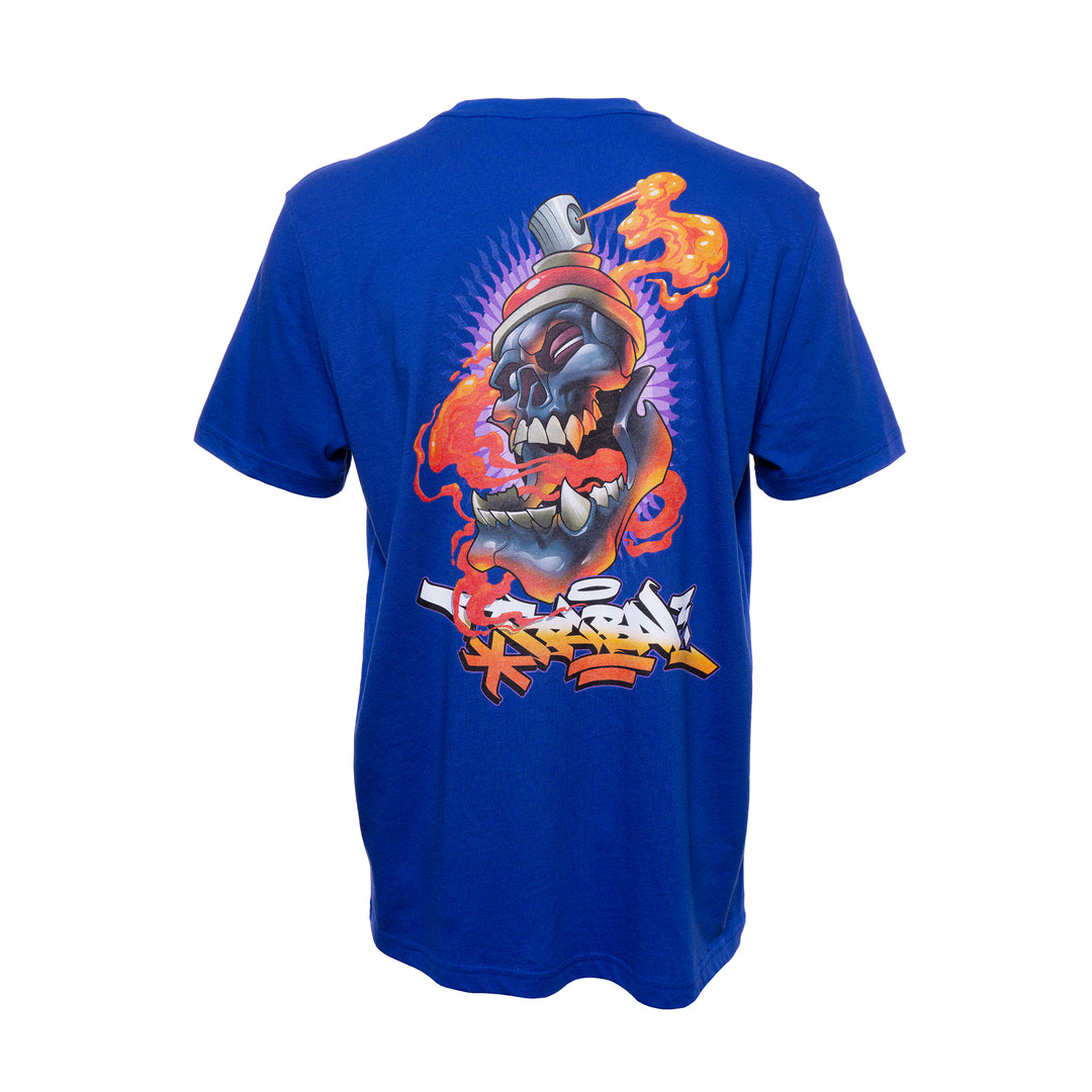 Camiseta Tribal x Humone_SF Can azul real – Tribal Gear EU