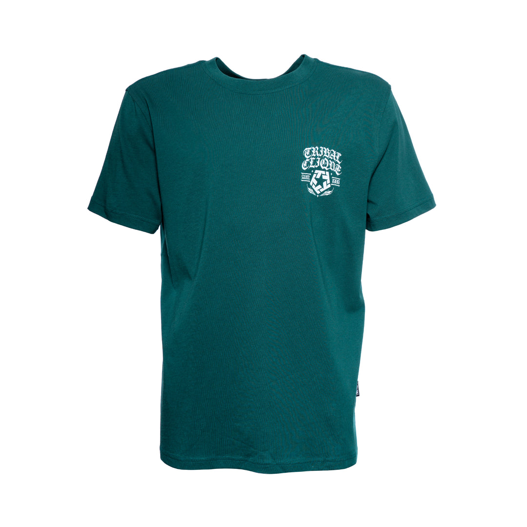 T-shirt BLoved World Wide verde acqua scuro