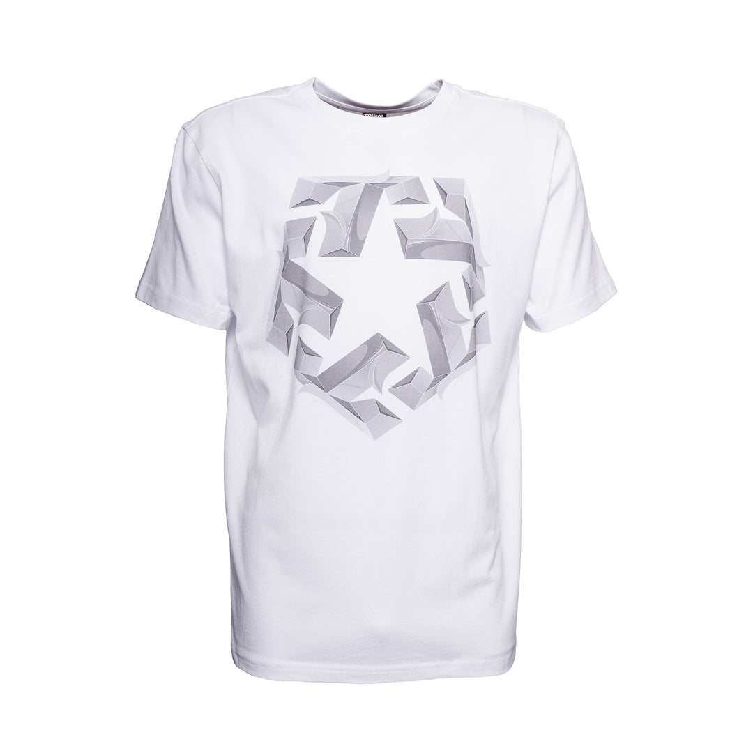 Maglietta Sweyda Bevel T-Star bianca