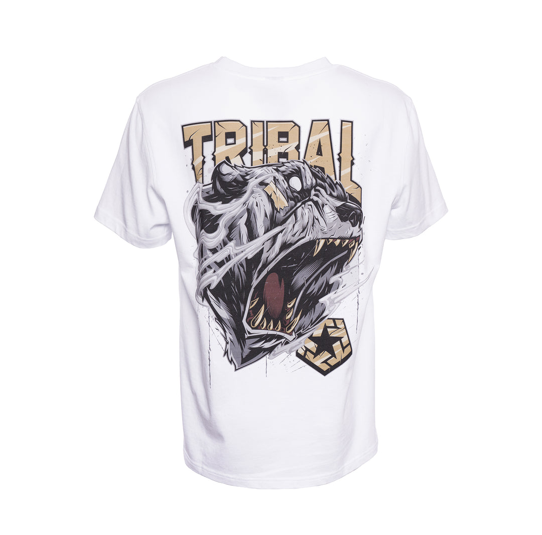 Camiseta Oso Tribal blanco