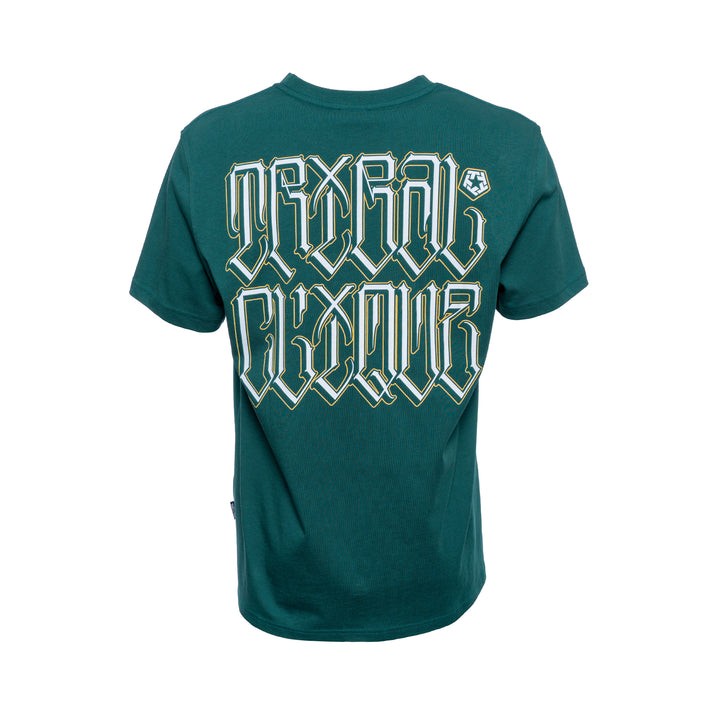 Camiseta Chivo verde azulado oscuro