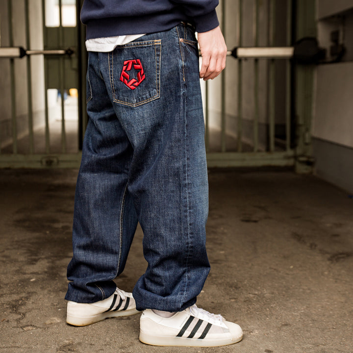 Tribal T-Star Denim / lavado con enjuague