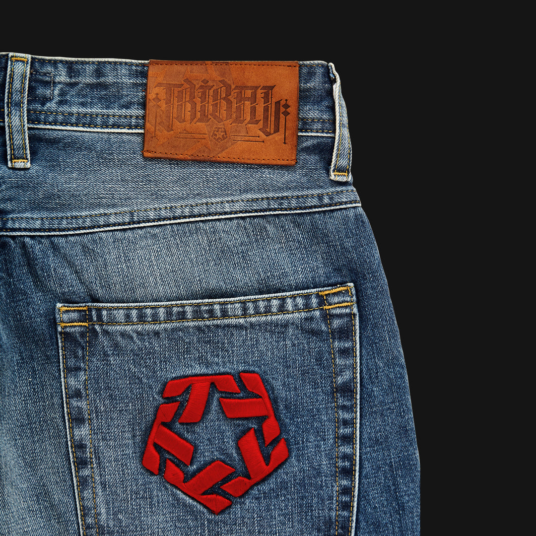 Tribal T-Star Denim / blue steel