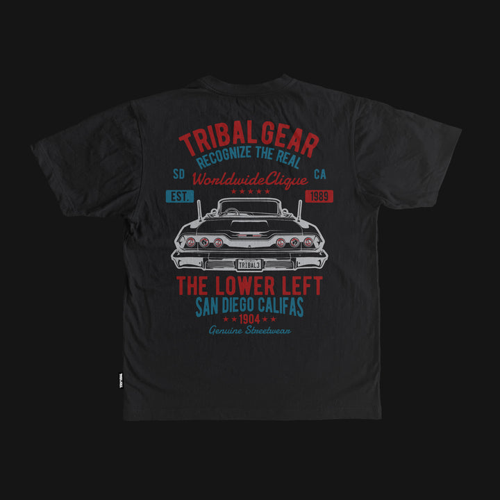 Tribal Poster T-Shirt black / box cut
