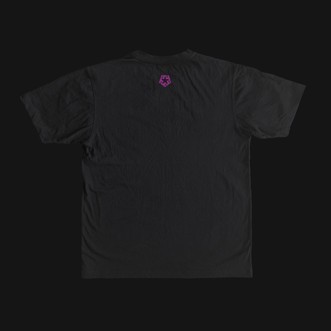 Camicia T-Star Splatter / taglio regolare nero